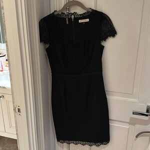 Rebecca Taylor black and lace dress